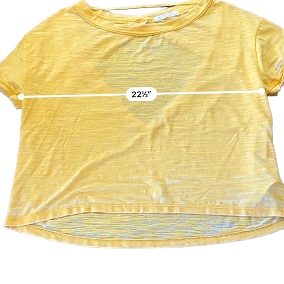 Free People We the Free Viola Flowy Oversized Tee Bright Mango Orange Size Med - Picture 8 of 12